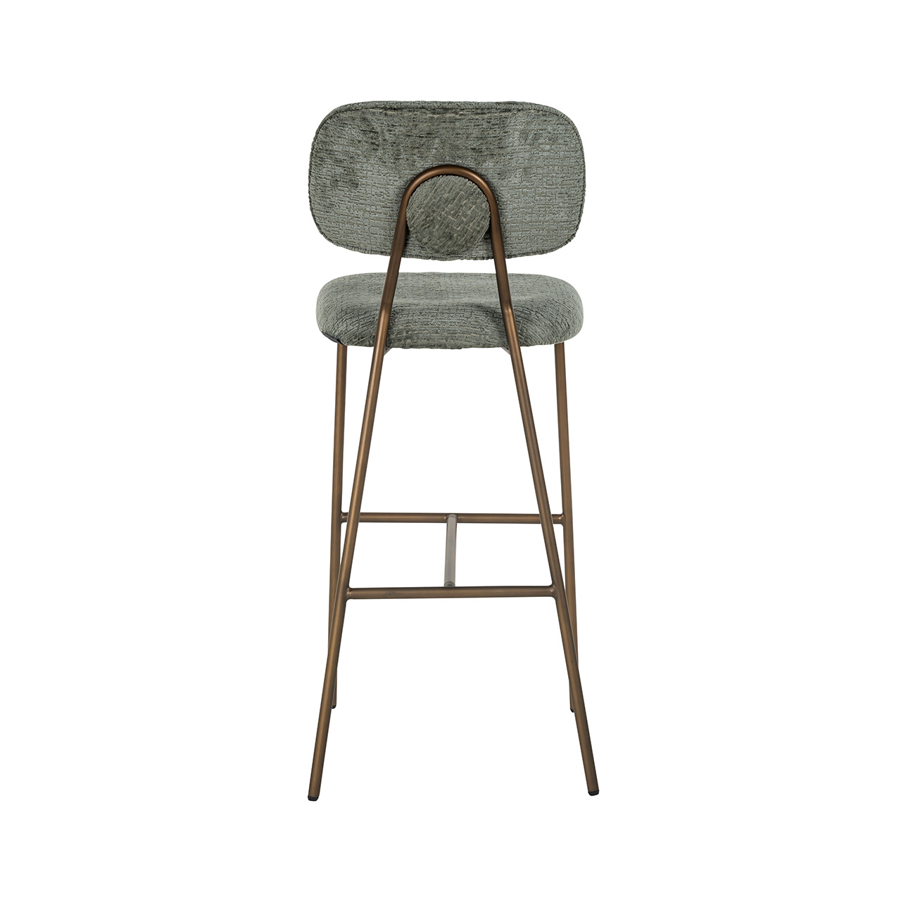 Bar stool Xenia thyme fusion / Brushed Gold (Fusion thyme 206)