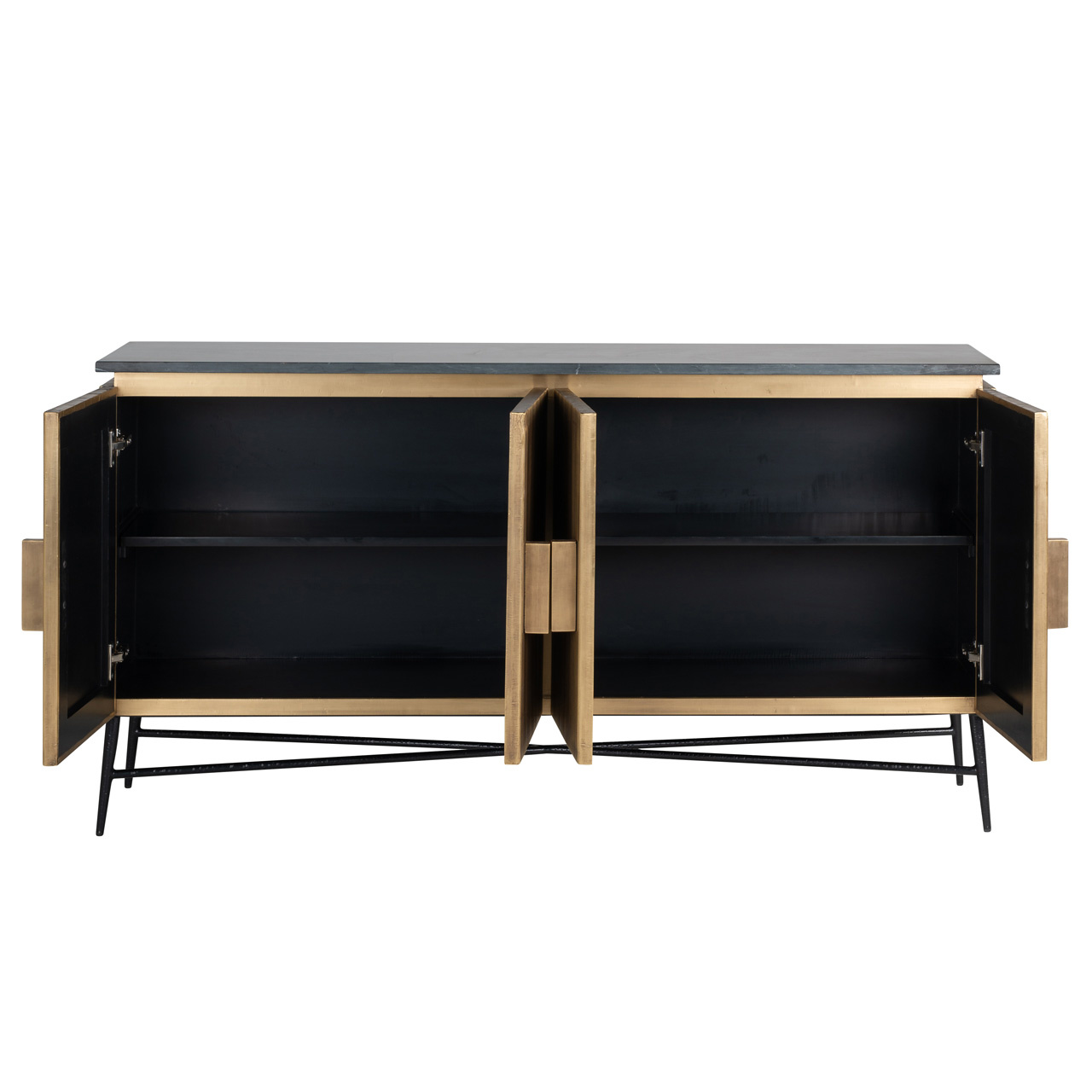 Dressoir Ironville 4-deuren - stock