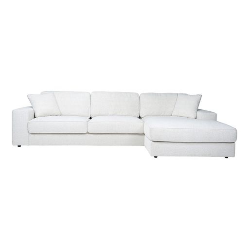 Bank Santos lounge compleet. white bouclé