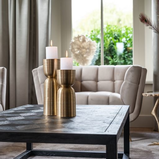 Fauteuil Huxley Khaki velvet / Brushed gold (Quartz Khaki 903)