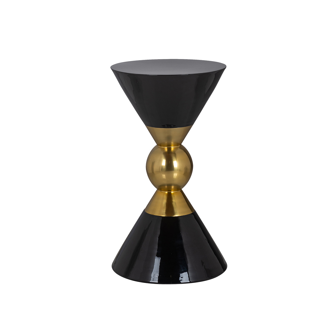 Bijzettafel Rowy (Black/gold)