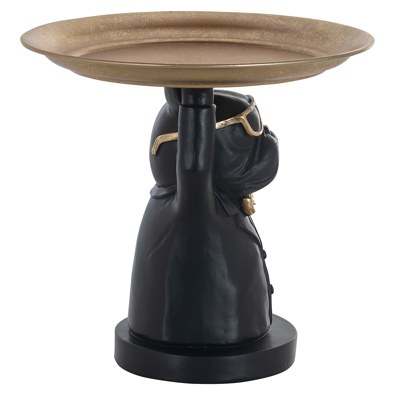 Dienblad Sonny (Black/gold)