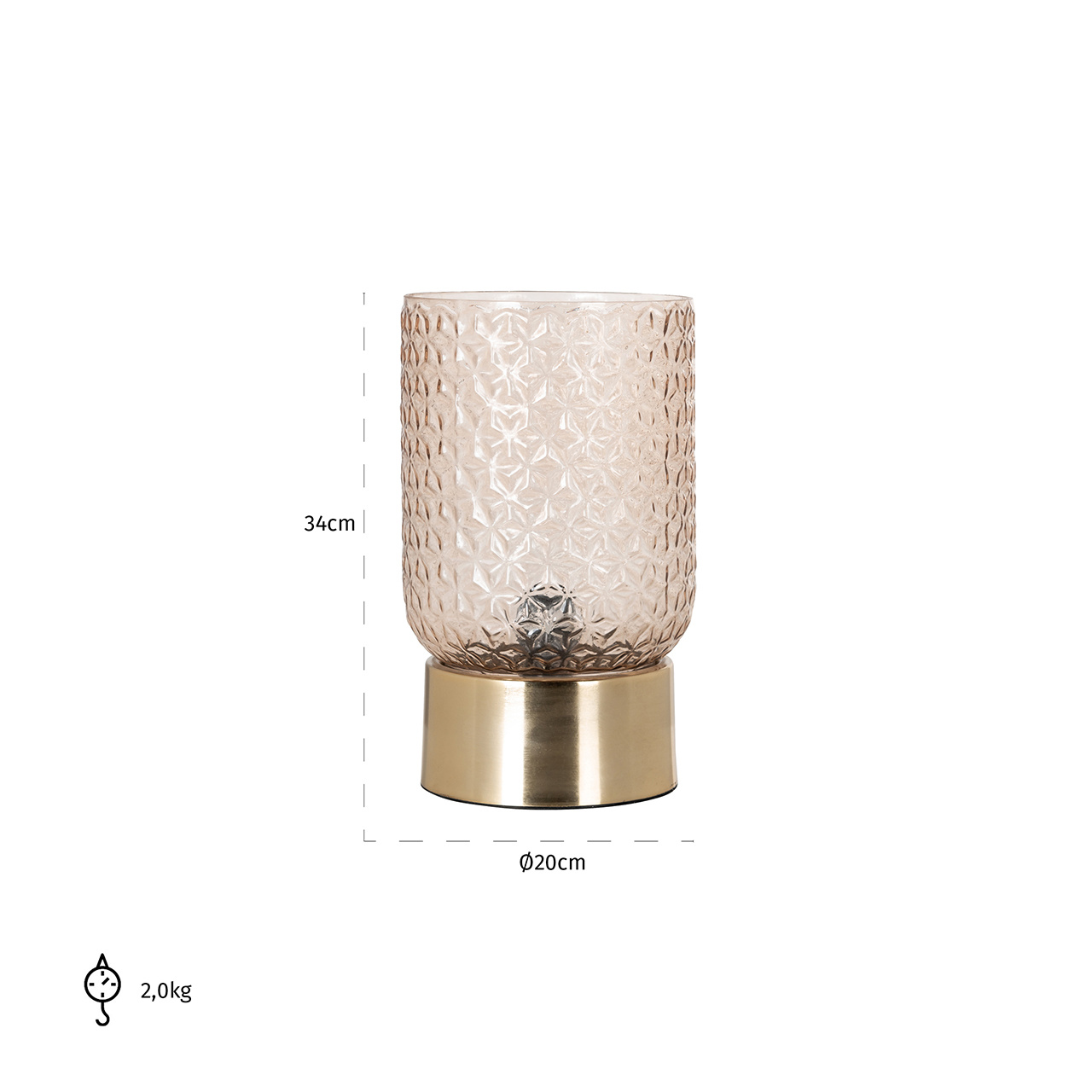 Tafellamp Lyanne (Gold)