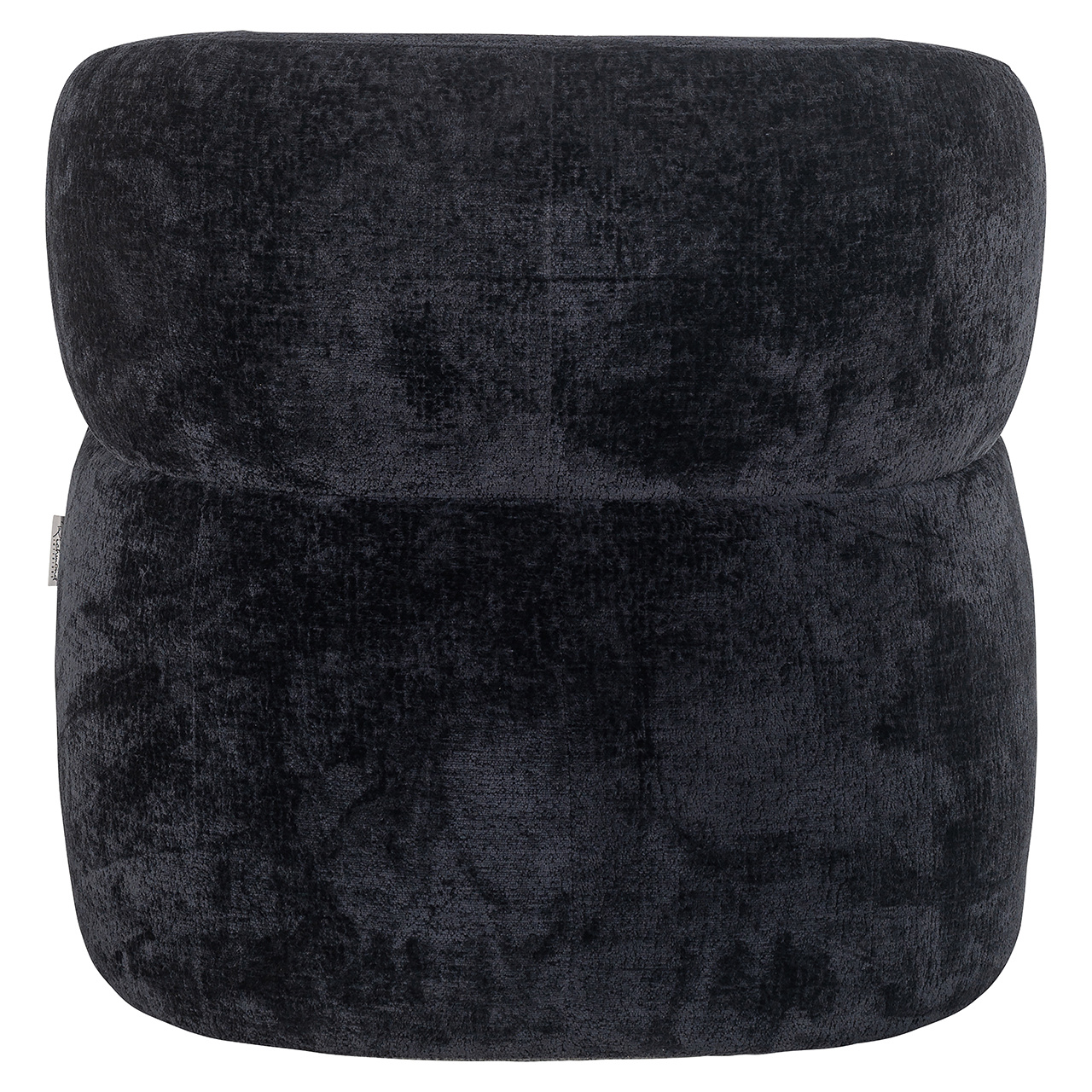 Fauteuil Donna black chenille (Bergen 809 black chenille)