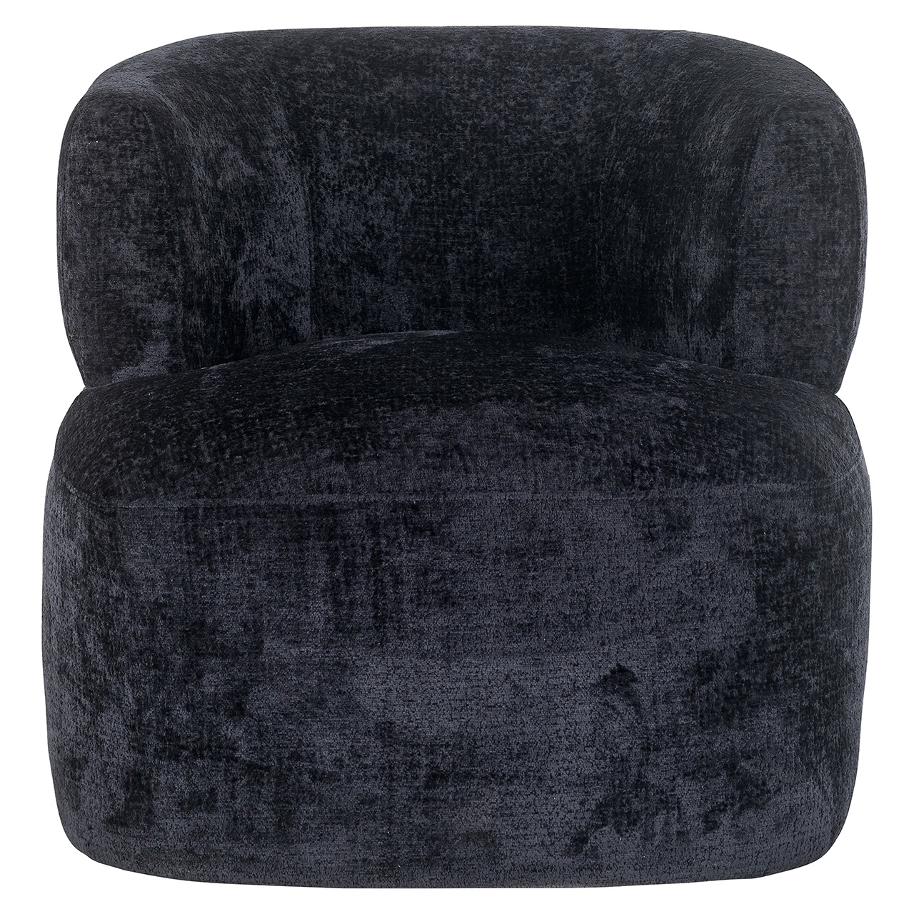 Fauteuil Donna black chenille (Bergen 809 black chenille)