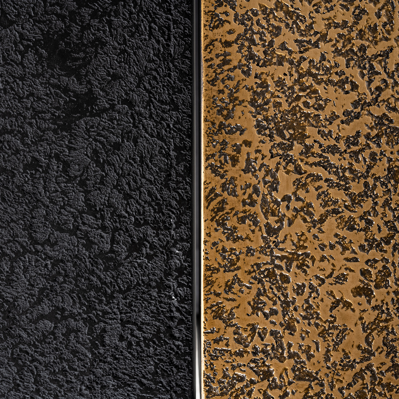 Salontafel Ely set van 4 (Black/gold)