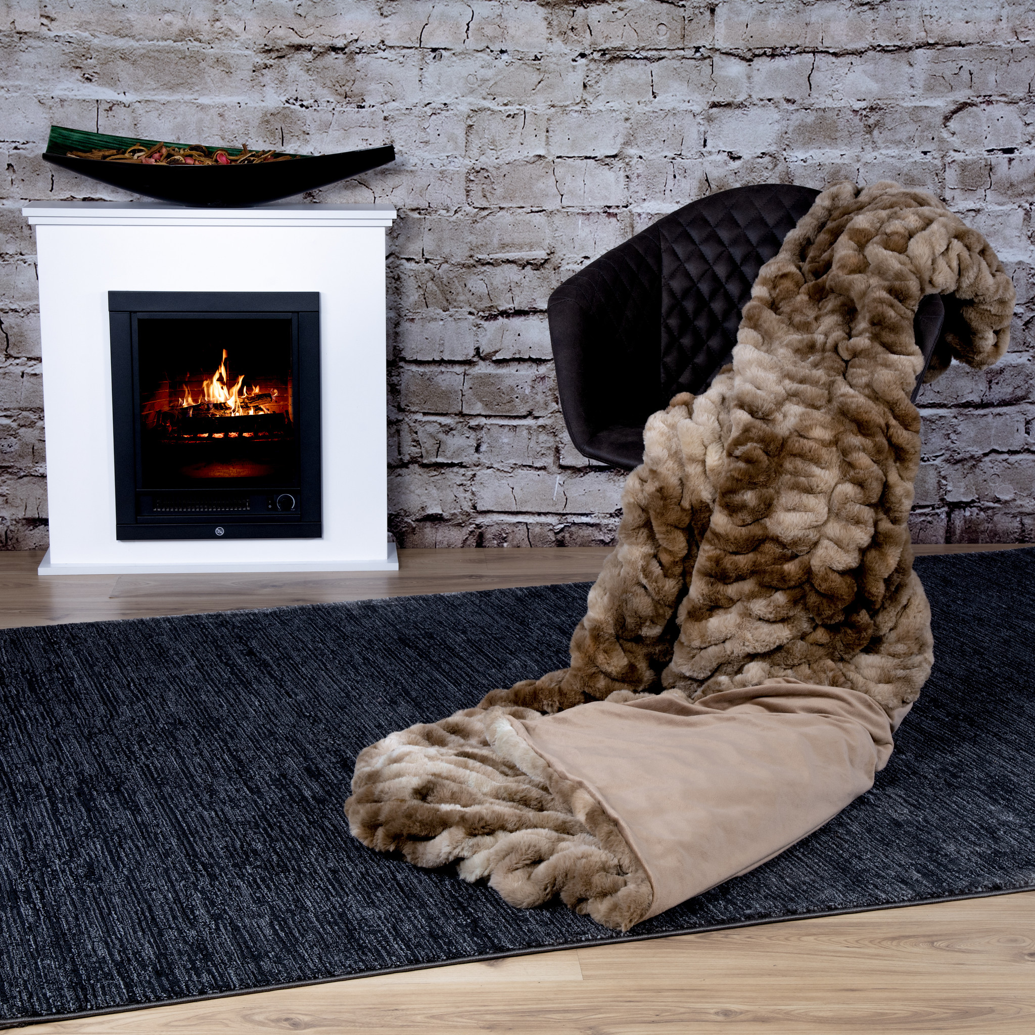 Luxury Blanket Brown