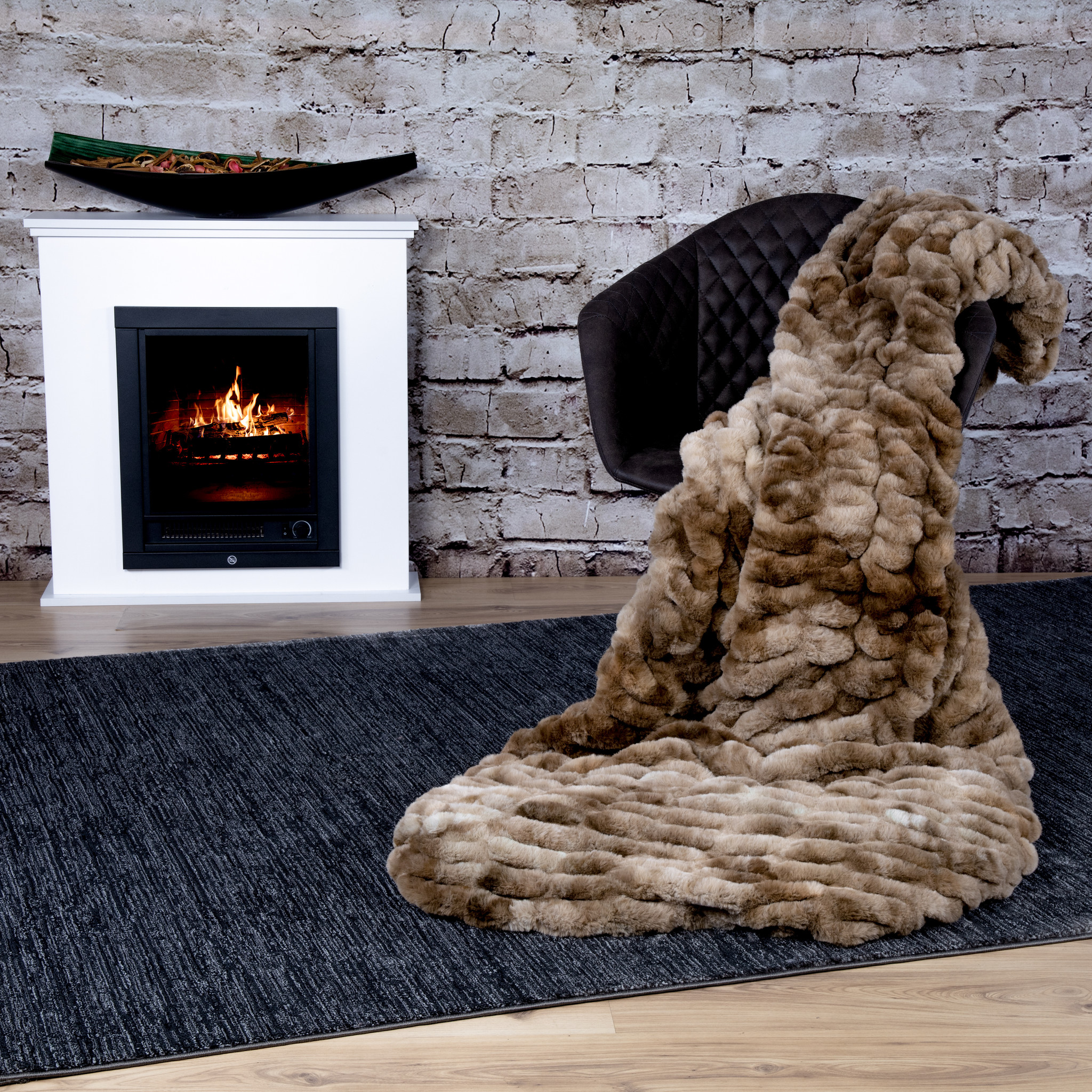 Luxury Blanket Brown