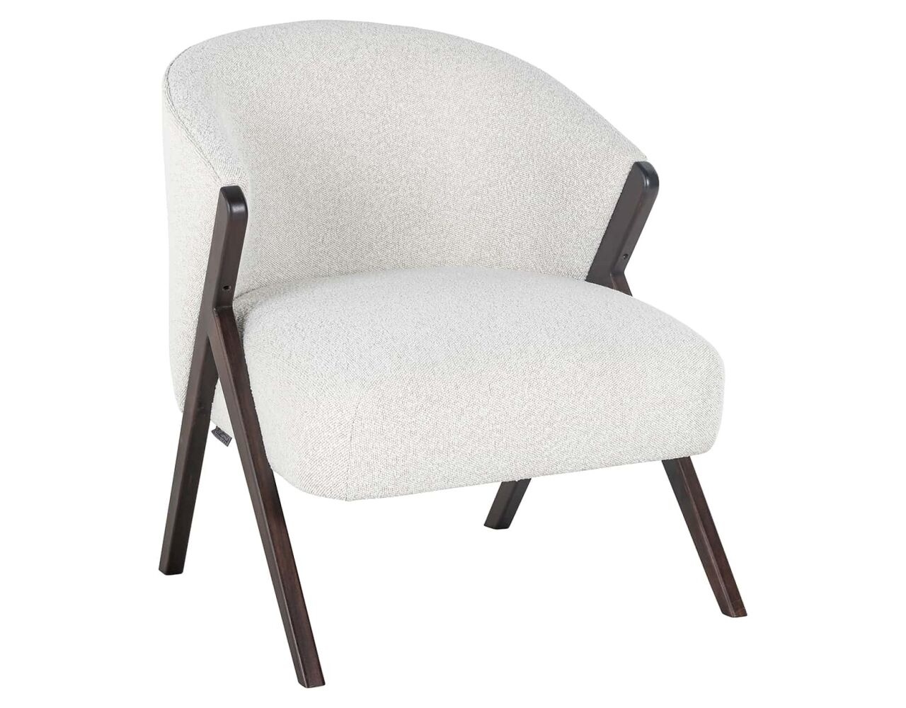 Fauteuil Mia white bouclé (Copenhagen 900 Bouclé White)