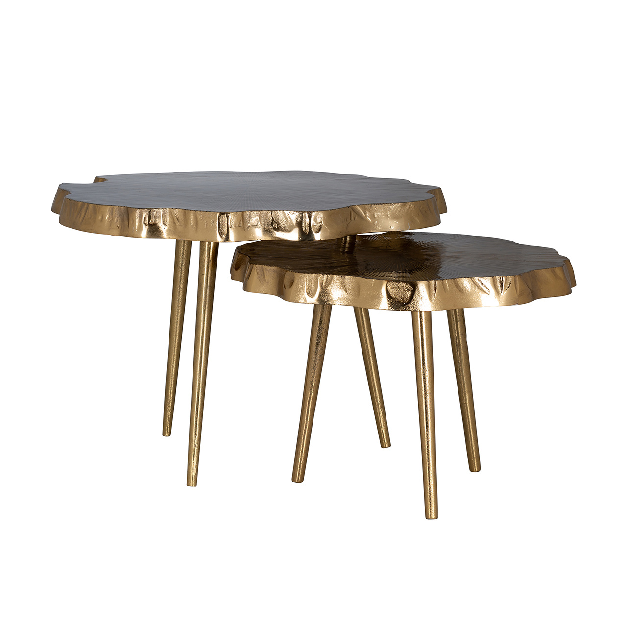 Salontafel Phoeby set van 2 (Brushed Gold)