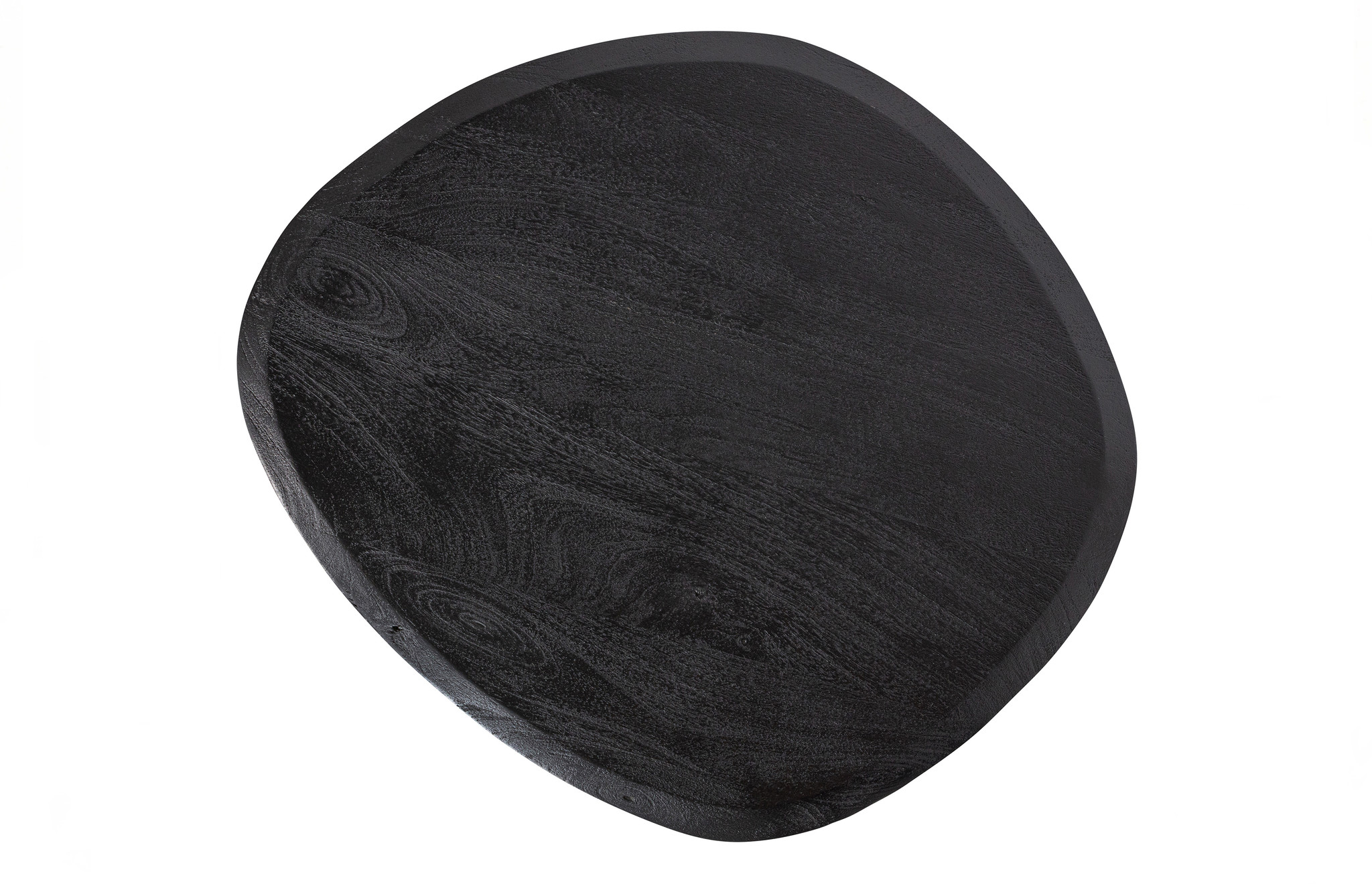 Posture Salontafel Hout Zwart Ø70cm