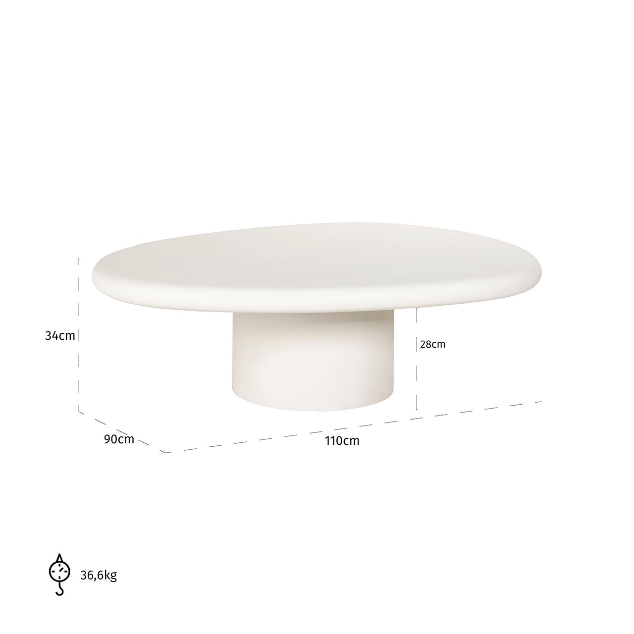 Salontafel Bloomstone