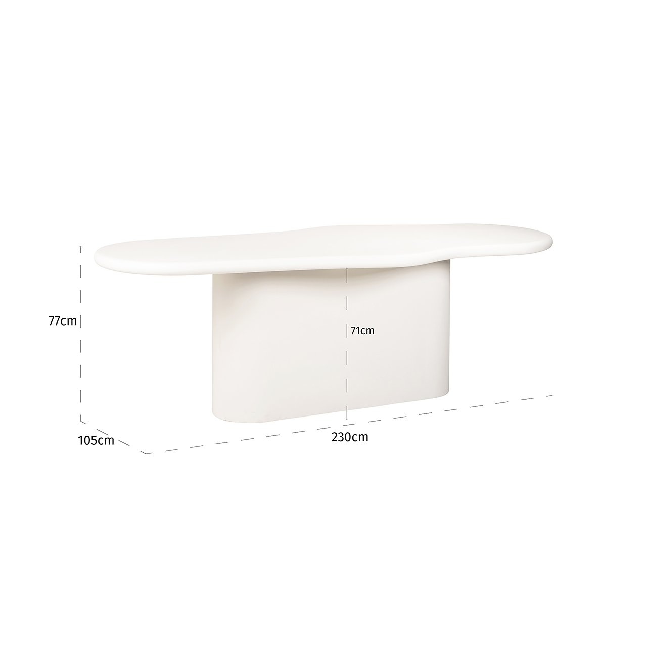 Eettafel Bloomstone
