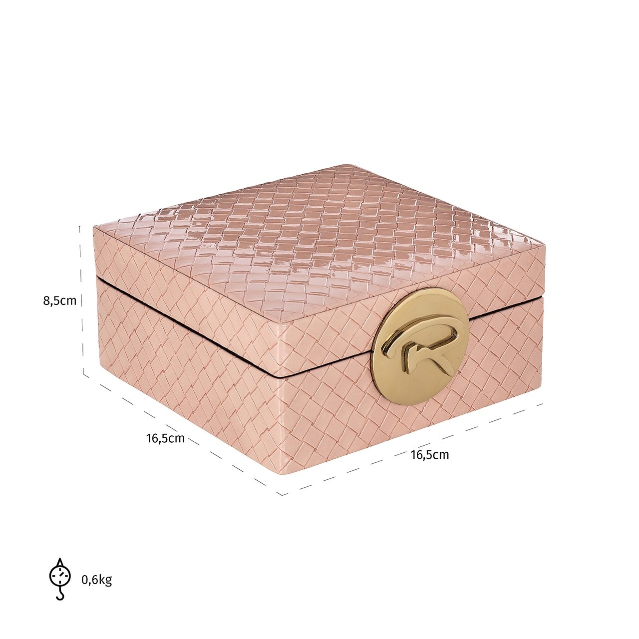 Juwelen box Rosaly klein blush (Pink)
