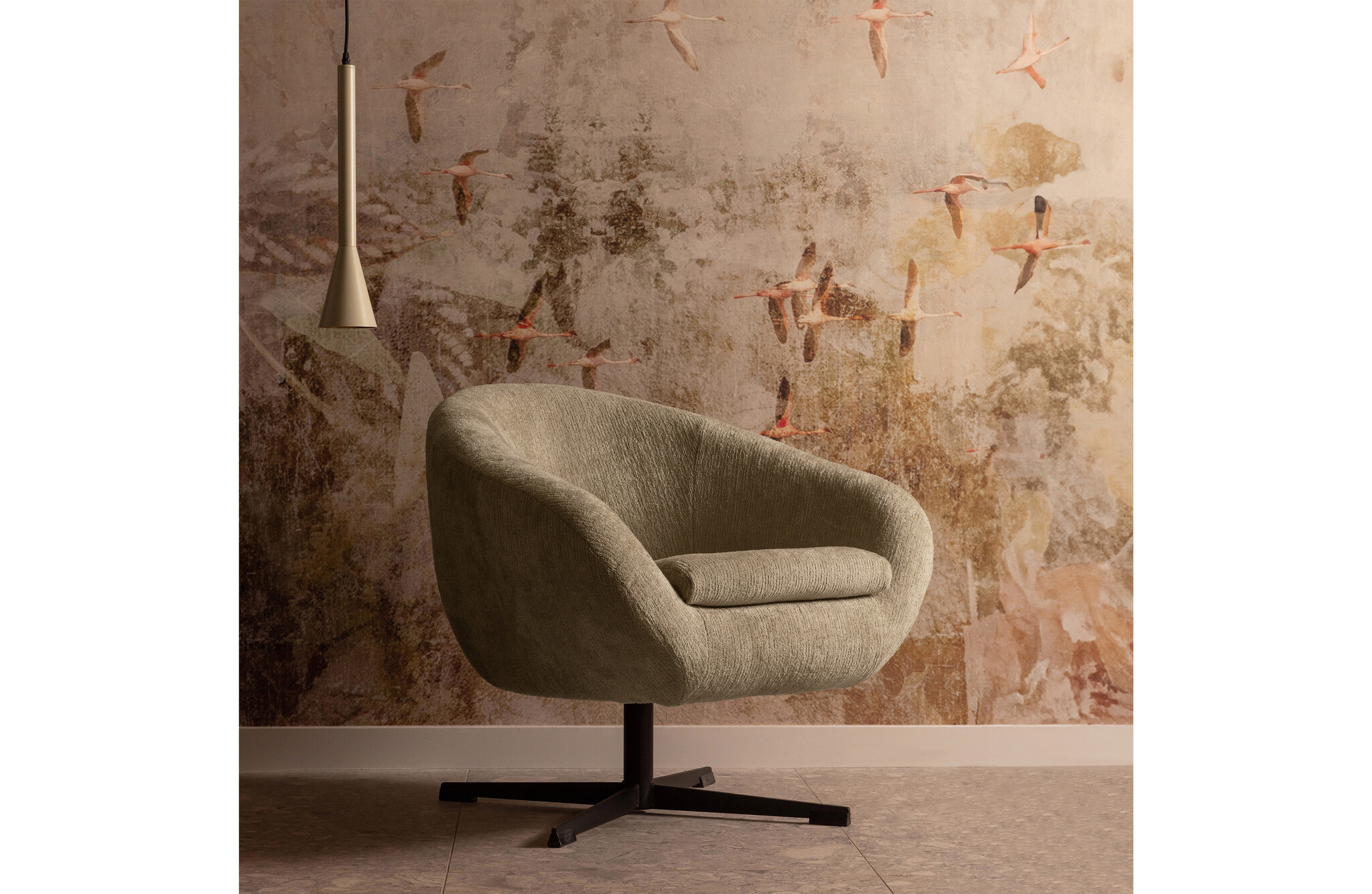 Desert Draaifauteuil Pistache