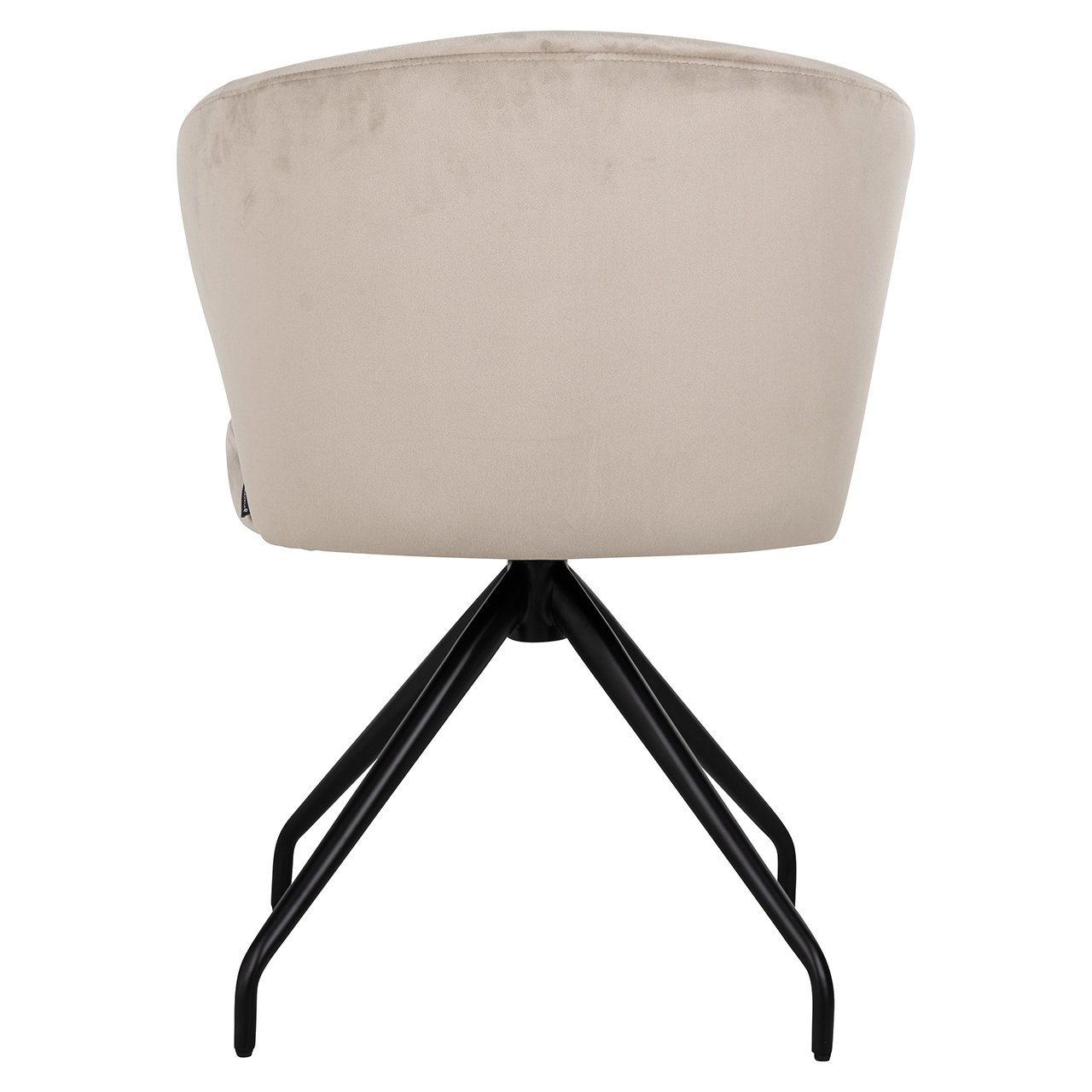 Draaifauteuil Milly khaki velvet (Fusion cream 02)