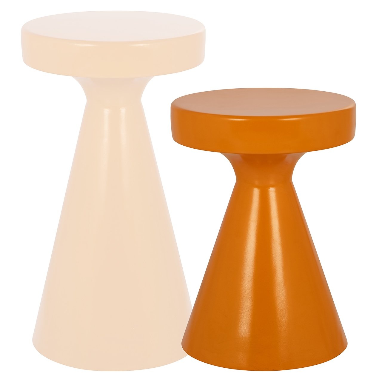 Side table Kimble orange small 30Ø
