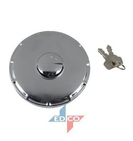 Large gas cap with lock