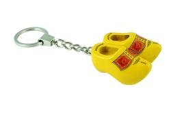 Keychain 2 clogs yellow (farmer)