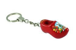 Keychain clog with tulips