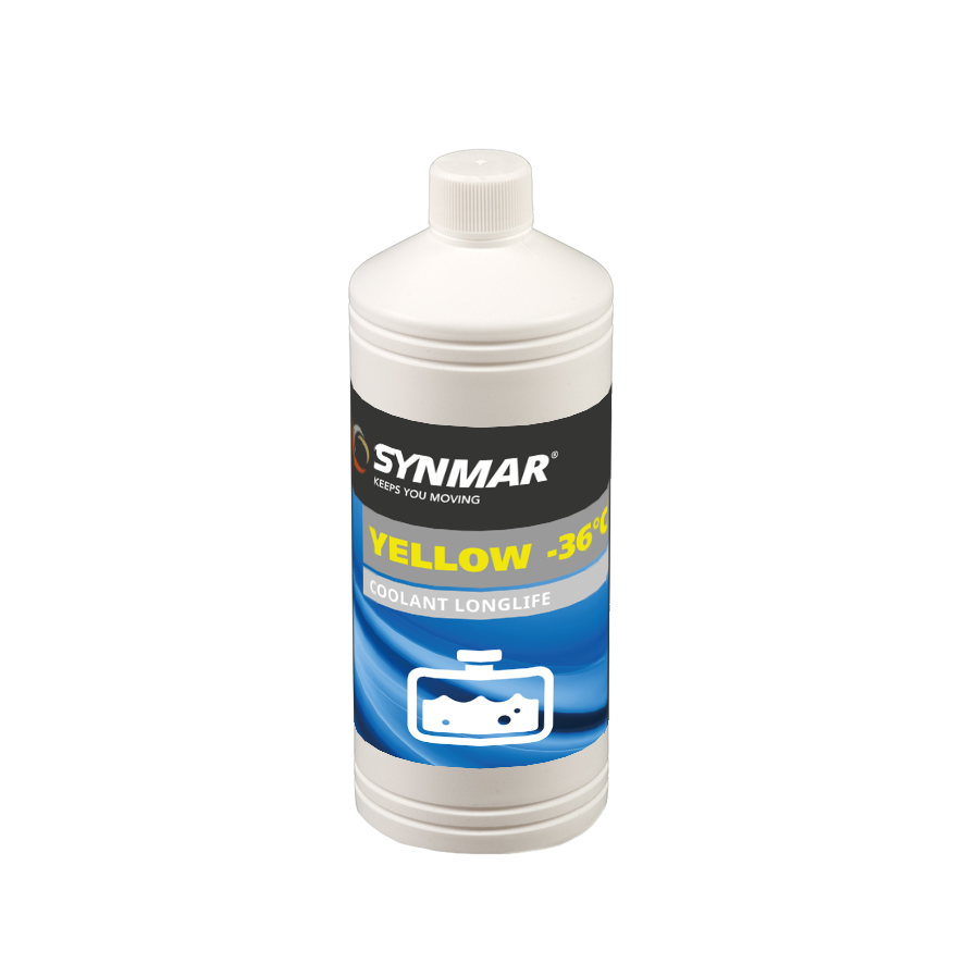 Synmar Synmar Coolant Yellow -36°C Longlife koelvloeistof