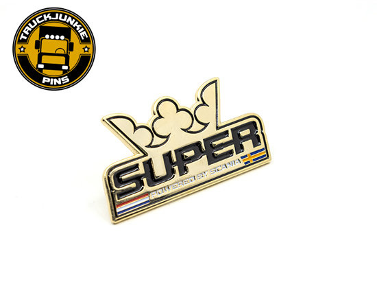 Pin Super - Powered by Scania