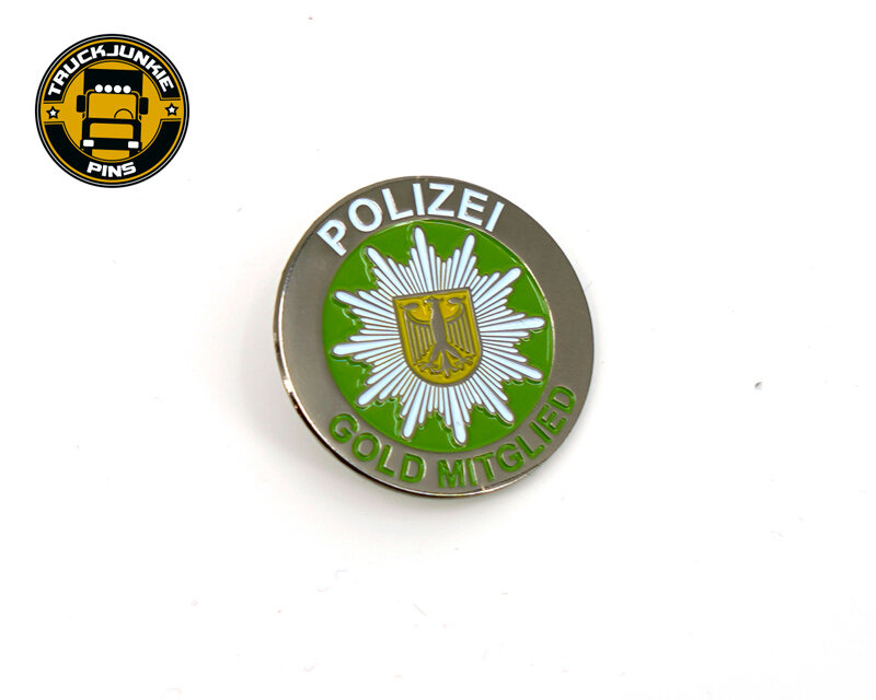 Pin - Polizei Gold Mitglied