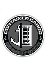 Container Cargo Cowboy Crew  - Full Print Sticker