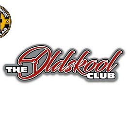 The Oldskool Club – Vollgedruckter Aufkleber