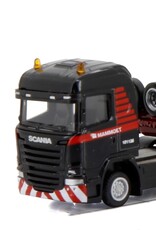 Mammoet Scania Streamline 6x4 Semi-Tieflader 6 Achsen + Holzkiste