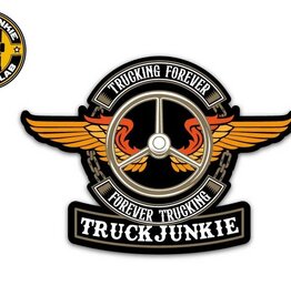 Forever Trucking - Full Print Sticker