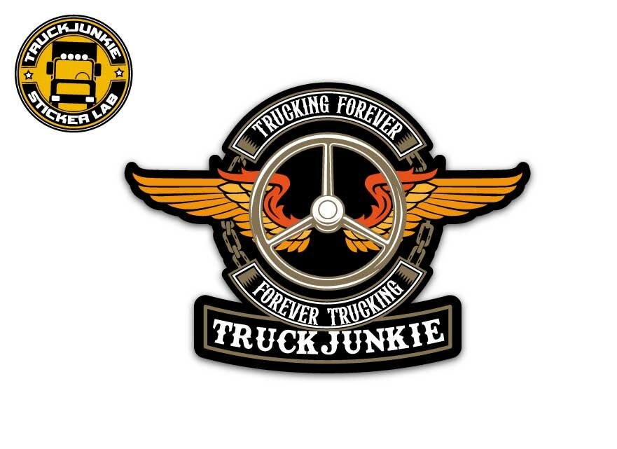 Forever Trucking – Vollständiger Aufkleber