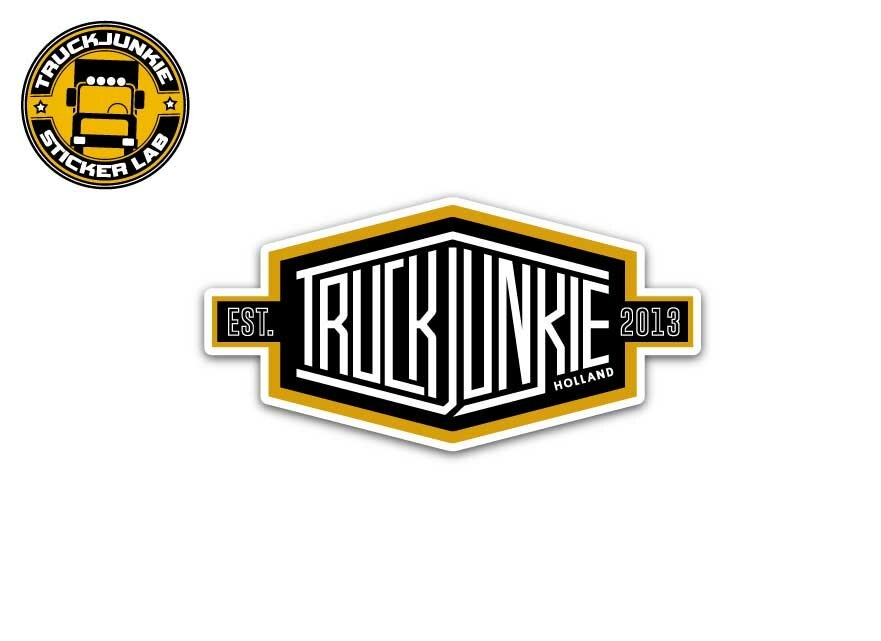 Truckjunkie  - Est 2013 - Full Print Sticker