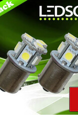 R5W - BA15S - Rood - 8 SMD - 320