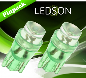 LED - Green - 1 Diode - 24V - W5W