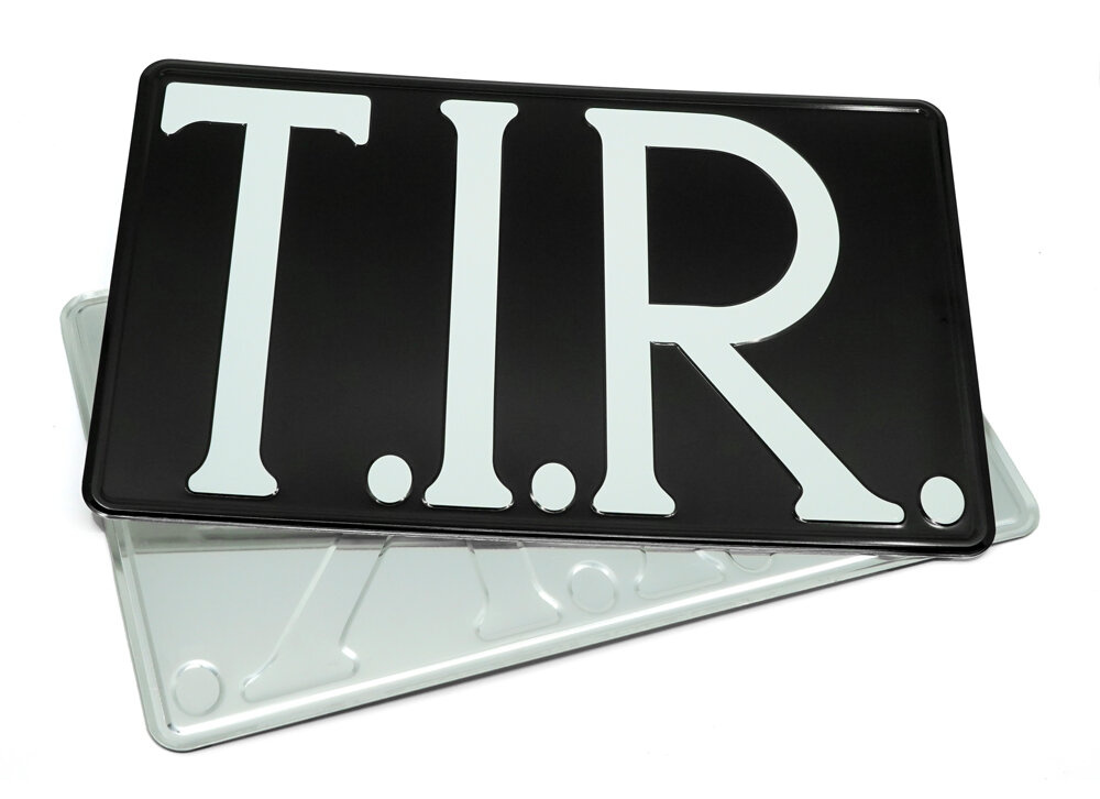 TIR - Black - 40x25cm