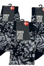 Socks Danish plush motif Gray