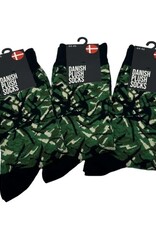 Socks Danish plush motif Green