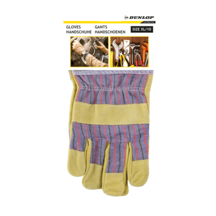 Cow split gloves