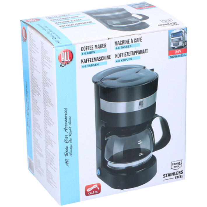 Coffee maker 300w - 24v - 4-6 cups