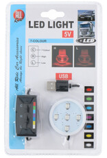 LED Poppy USB 7-Farben-Dimmer