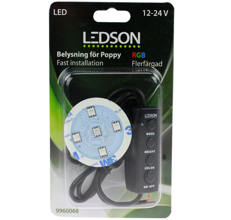 Ledson - Poppy LED - RGB - Direktanschluss -10-40V