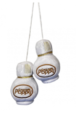 Poppy pluche dobbelstenen 8 cm