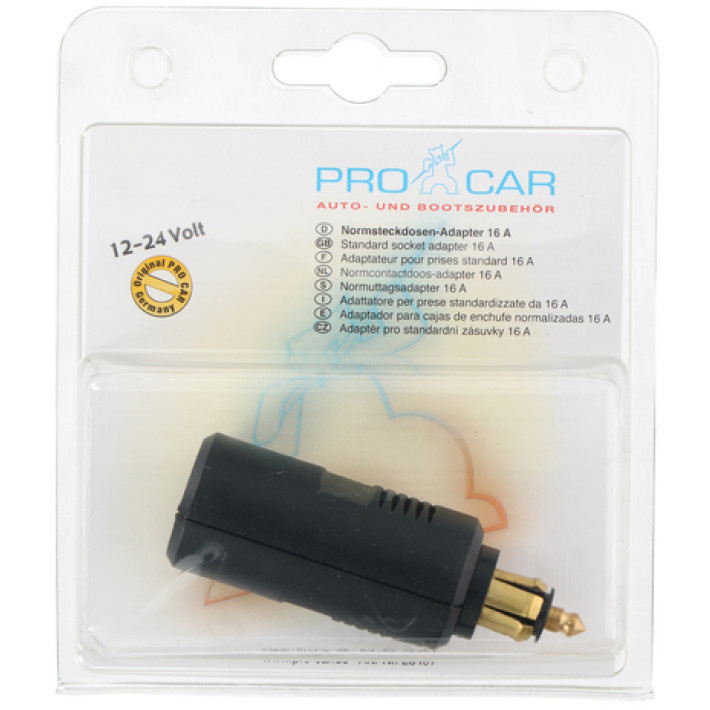 Procar adapter Small Large 12-24V 16A