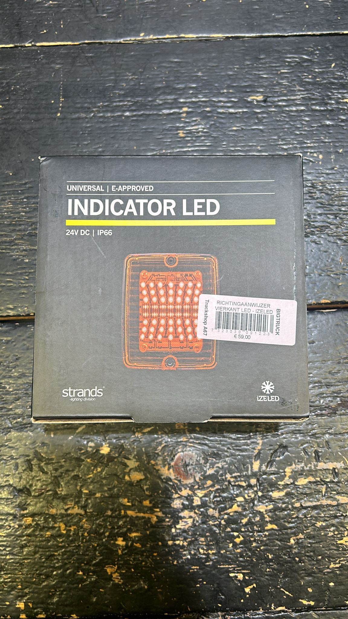 Blinker, quadratisch, LED – IZELED