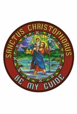 St. Christopher – Be My Guide – Vollgedruckter Aufkleber