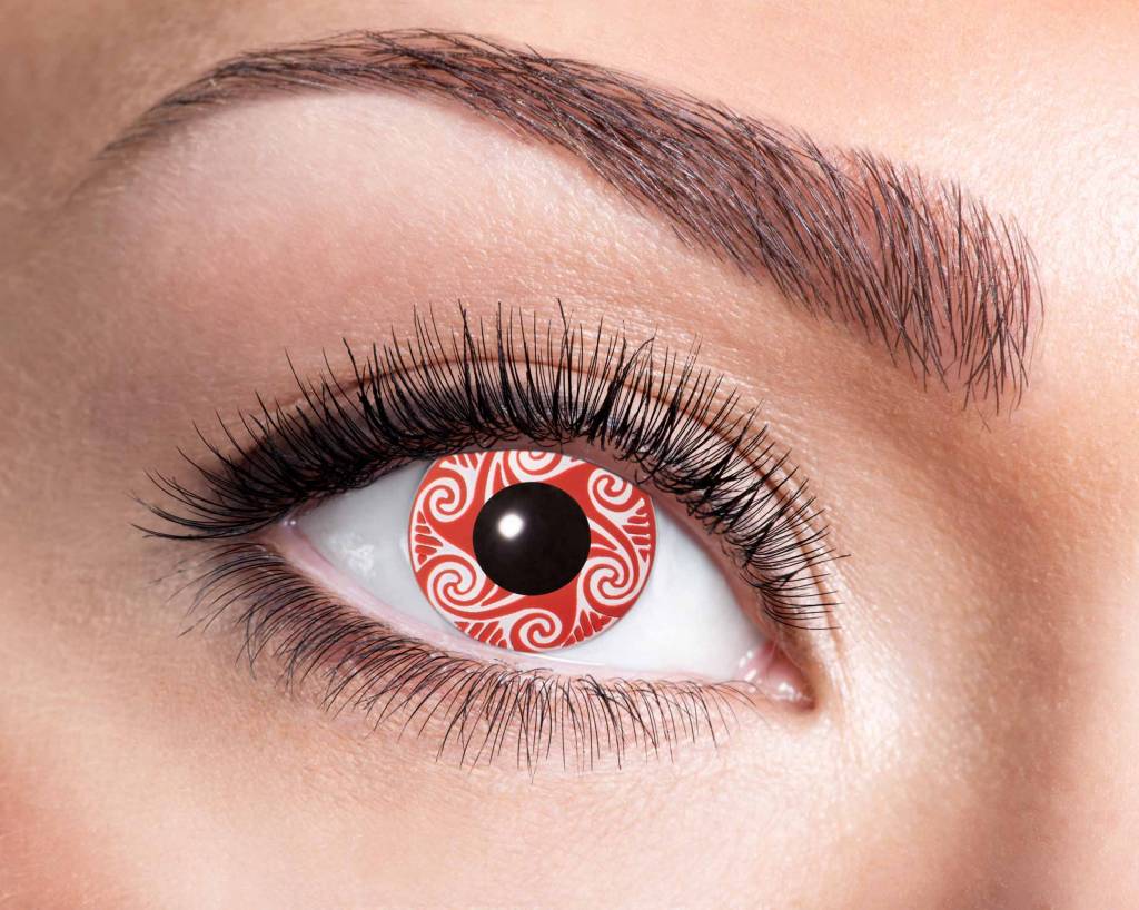 Eyecatcher Red Swirls | Jaarlenzen