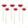 Party Prop - Stok met lippen ( 6 stuks )