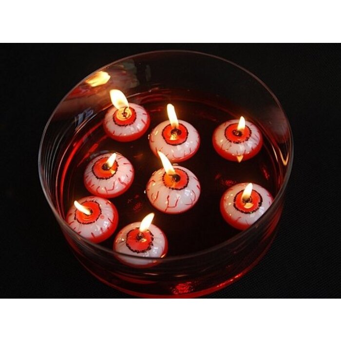 Party Deco Floating candle Eye, 4cm
