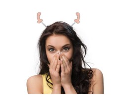 Party Deco Headband with a dick